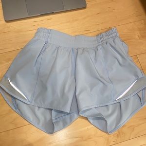 Light blue Lululemon shorts